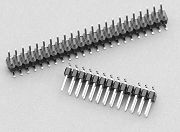 313 series Pin -Header- Strips- Double row for Surfase Mount Technic and High-Temperature Body 2.54mm pitch , Vertical Type